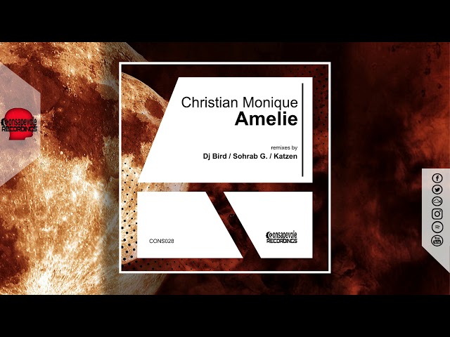 Christian Monique - Amelie (Dj Bird Remix)