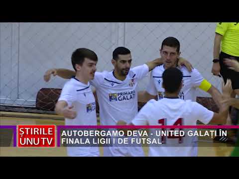 AUTOBERGAMO DEVA - UNITED GALAȚI ÎN FINALA LIGII I DE FUTSAL