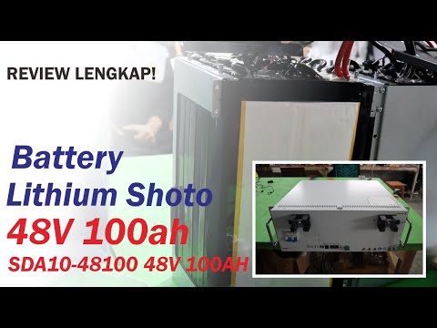 Повний огляд SHOTO SDA10-48100 — літієвий акумулятор 48V 100Ah