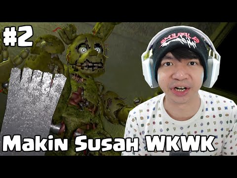 Terjebak Dengan Spring Trap - FNAF The Glitched Attraction Indonesia #2