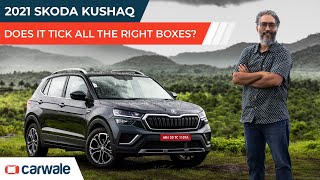 Skoda Kushaq 2021 First Drive Review - Ticks All The Right Boxes? Creta And Seltos Rival | CarWale