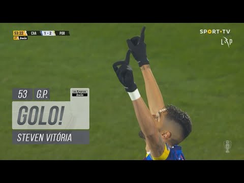 Goal | Golo Steven Vitória: Desp. Chaves (1)-2 FC Porto (Liga 22/23 #23)