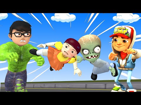 Scary Teacher 3D - Good NickHulk Help Police Get Money Back From Zomboss & Doll Squid Game Funny