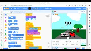 3D Car Racing game in scratch || Scratch tutorial for beginner || free scratch project