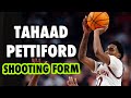 Tahaad Pettiford Basketball Shooting Form