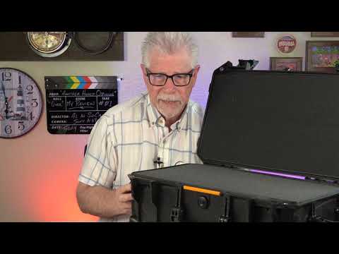 Revisão da caixa de transporte moldada de tamanho máximo da marca Pelican Mdl V 525 ‘Vault Series’, IMHO, melhor acessível