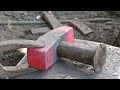 blacksmith | how to hammer made with hard work | handmade. earning