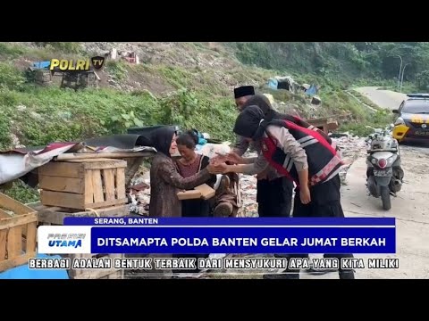 KEGIATAN JUMAT BERKAH DITSAMAPTA POLDA BANTEN