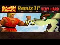 Smash Remix Classic Mode Remix 1P Gameplay With BETA Ken VERY HARD