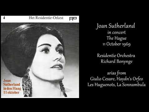 Joan Sutherland - The Hague Concert - 11 October1969