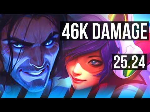 SYLAS vs AHRI (MID) | 46K damage | KR Diamond | 25.24