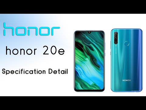 Honor 20e all Specification Detail