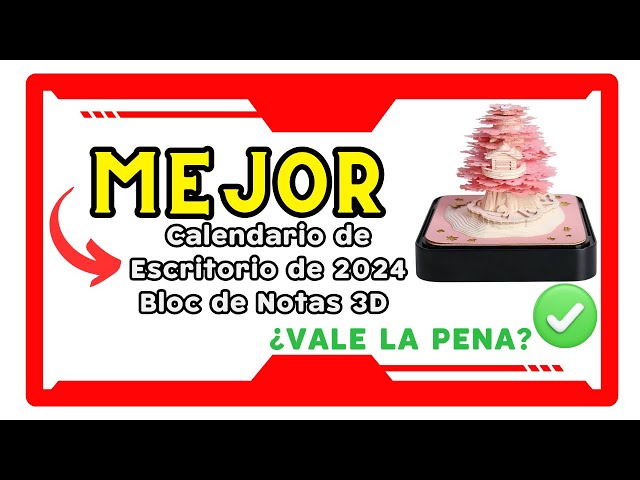 Vídeo relacionado con Szhhrxi 2026 3D Calendario Escritorio, Creative Notas de Bricolaje, Bloc Notas 3D con Luz, Calendario Semanal 3D Bloc Notas, Tear Off Calendario de Mesa, Escultura de Papel Creativa (Búho)