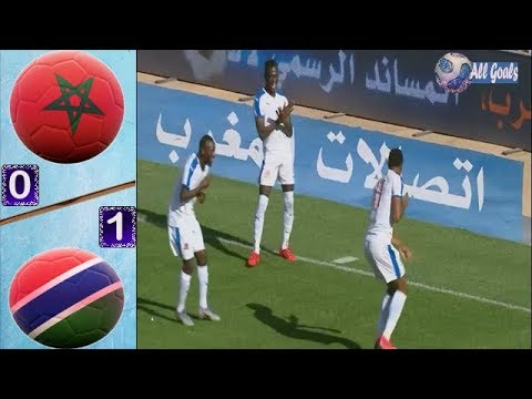 Maroc 0-1 Gambia All Goals & Full Highlights || International friendlies 12/06/2019