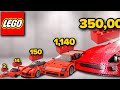 LEGO Ferrari in Different Scales | Comparison