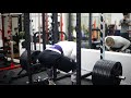 Rack deadlift 250kg