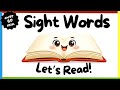 Sight Words Beginning Reading For Kids Color Words Number Words Phonics Preschool Learning
