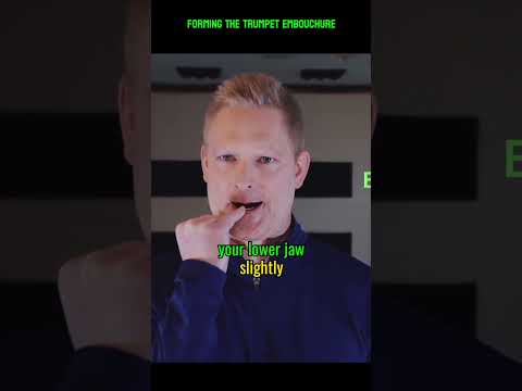 Trumpet lesson for beginners. Forming the proper embouchure. #trumpetlessons #trumpet #firstlesson