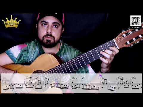 As rosas não falam - 7 string guitar