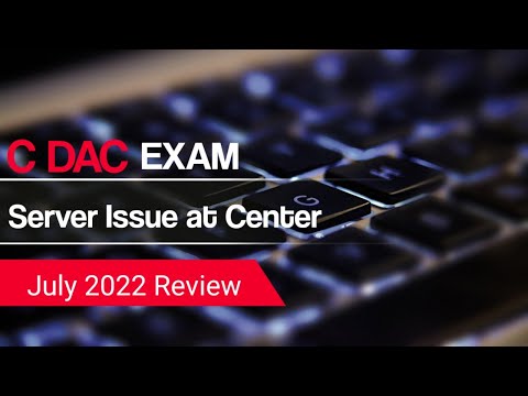 How CDAC Entrance Exam conducted ? CDAC Examination July 30 , 1st Batch | CDAC Exam Review