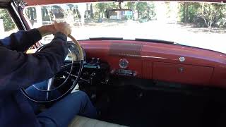 1953 Mercury Monterey Convertible Driving Video
