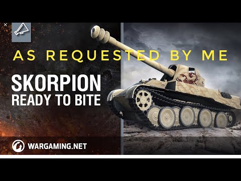 Wot Blitz- (SKORPION G STINGING) AS REQUESTED BY ME