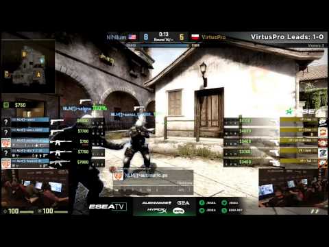 Virtus.pro vs. Nihilum (BO3) 2# de_inferno ESEA Invite Season 18 Global Finals