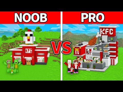 KFC House Build Challenge: NOOB vs PRO