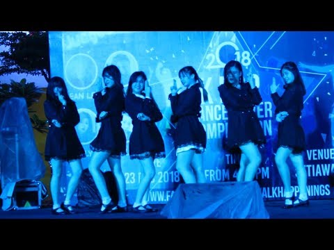 181223.SetiaWalk KPOP Dance Competition.Gfriend - Finger Tip +  Time for the Moon Night