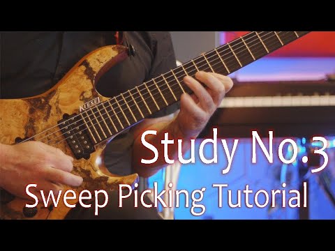 Study No 3 Graham Young Sweep Picking Tutorial