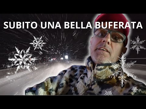 Bufera di neve sul Brennero