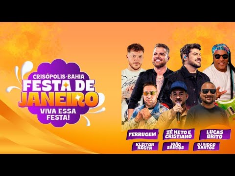 FESTA DE JANEIRO - CRISOPOLIS - BA 23 -01 -2026