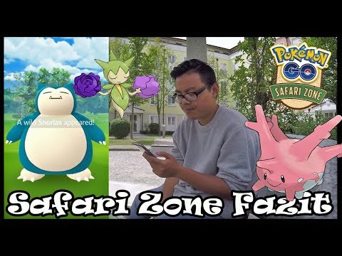 Was war da los NIANTIC?! mein Fazit zur Safari Zone Dortmund! Pokemon Go! Video