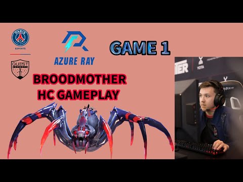 PSG QUEST vs AZURE RAY| GAME 1| TA 2000 BROODMOTHER HC GAMEPLAY