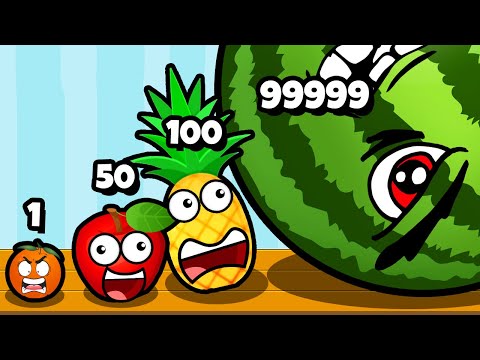 ЭВОЛЮЦИЯ ФРУКТОВ на МАКСИМАЛЬНЫЙ УРОВЕНЬ!