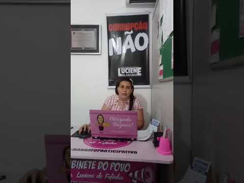 Live "Puxando Conversa" com a Vereadora Luciene De Fofinho