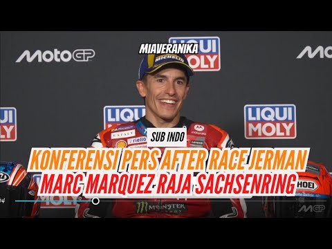[SUB INDO] MotoGPドイツ2026レース後記者会見‼️マルク・マルケス、ザクセンリンクの王者‼️👑🔥 ([SUB INDO] KONFERENSI PERS AFTER RACE MOTOGP JERMAN 2026‼️ MARC MARQUEZ KING OF SACHSENRING‼️👑🔥)