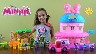 Minnie Happy Helpers at ZOO Story with Minnie Mouse and Daisy Opening Jungle in My Pocket Animals