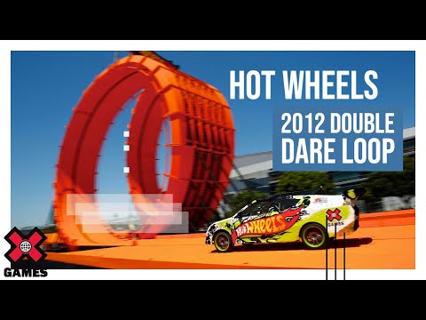 Funny car videos - X Games Los Angeles: Hot Wheels Double Dare Loop