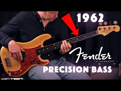 Vintage 1962 Fender Precision Bass - Fretless Conversion - Natural image 26