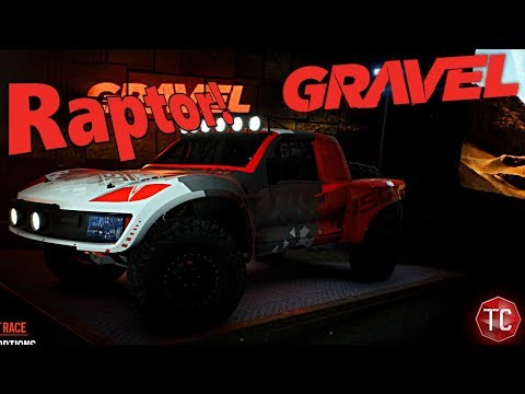 Let's Play: GRAVEL - PC, Max Settings, Ford Raptor RACE TRUCK!! New Desert Track