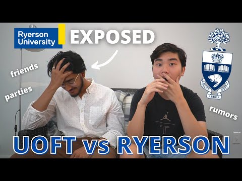 UOFT vs RYERSON | WHICH SCHOOL IS BETTER? (Toronto Metropolitan University | TMU)