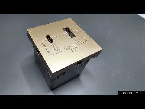 Тест подвійної USB розетки Type-C + Type-A на 36W Livolo VL-FCUA18W.UC18W-2