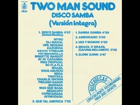TWO MAN SOUND - Disco samba - LP 1980