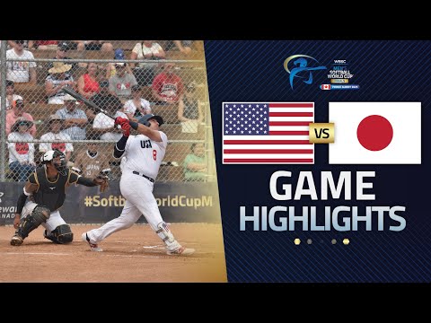 HIGHLIGHTS | 🇺🇸 USA vs 🇯🇵 Japan  | WBSC Men's Softball World Cup Finals 2025