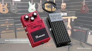 Video thumbnail for DM-2W Analog Delay and EV5 Expression Pedal Demo | Better Music by Better Music