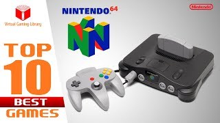 TOP 10 BEST NINTENDO 64 (N64) GAMES by VGL