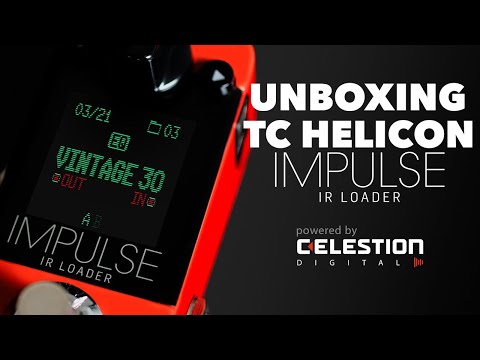 UNBOXING TC HELICON IMPULSE IR LOADER