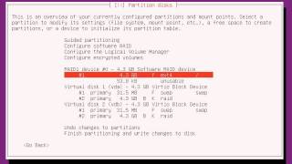 Installing Ubuntu on software raid 1