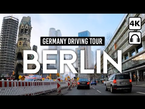 BERLIN, Germany 🇩🇪 4K Driving Tour in the the Capital